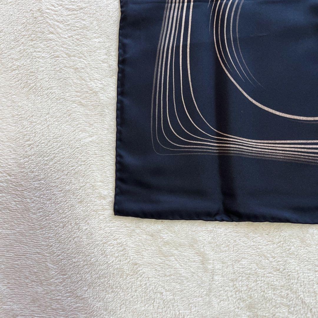 タグ付未使用　エルメス HERMES カレ90 スカーフ 24フォーブル　黒