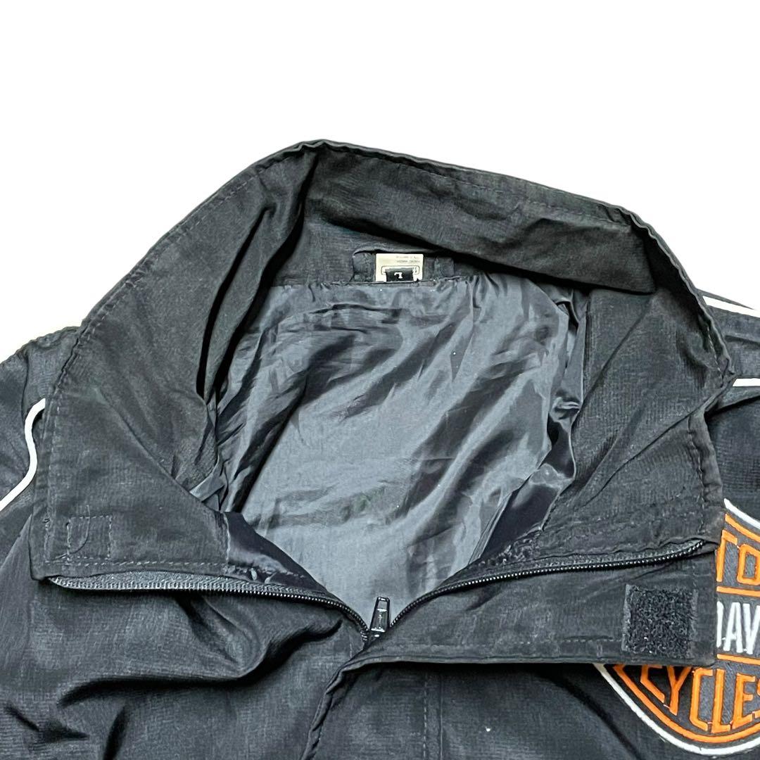 Harley-Davidson ハーレー　ブラック ナイロンジャケット