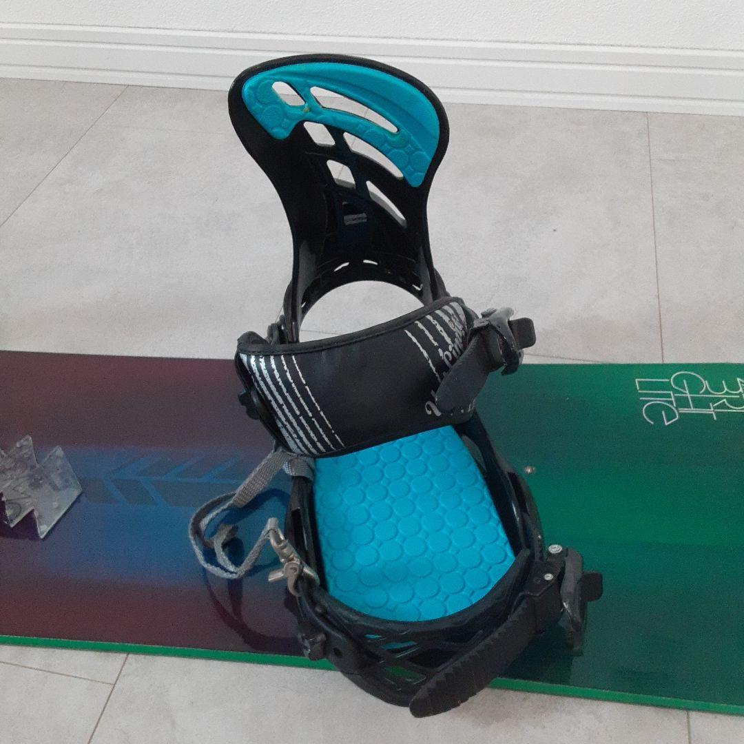 K2 BRIGHT LITE 138cm スノーボードセット ビンディング付き