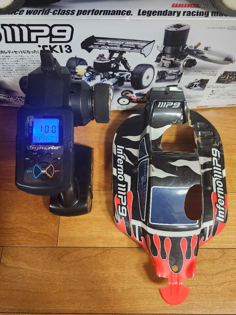 Kyosho Inferno MP9　京商　インファーノ　MP9 送信機　メカ付