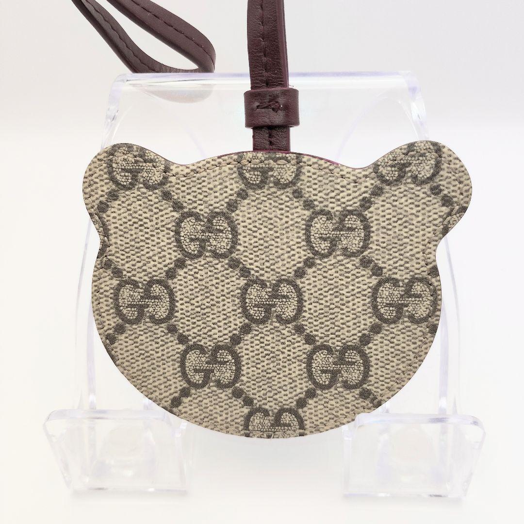 【美品】GUCCI 　グッチ　パンダデザイン　バックチャーム　キーホルダー