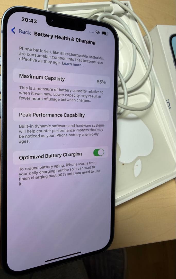 iPhone 14plusブルー 128GB simフリ