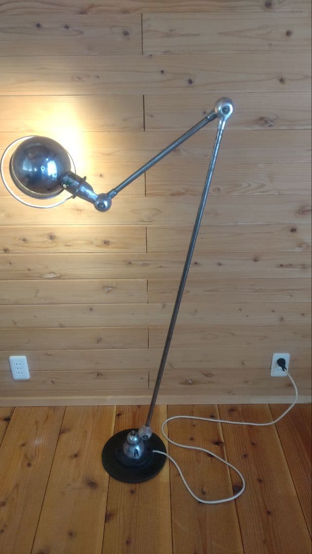 T*S様 ジェルデ ２アーム フロアランプ 照明 工業系 フランス ヴィンテージ