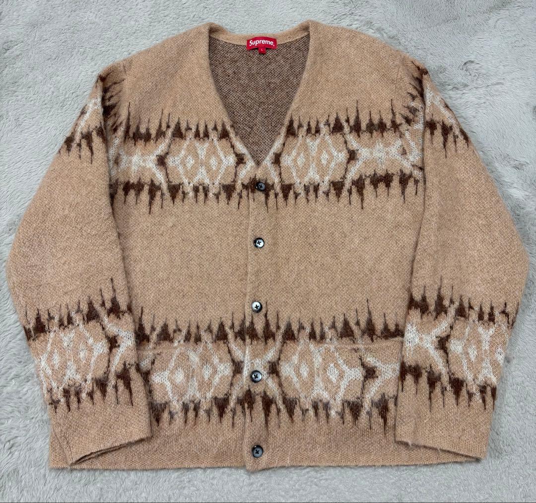 supreme シュプリーム　モヘアカーディガン