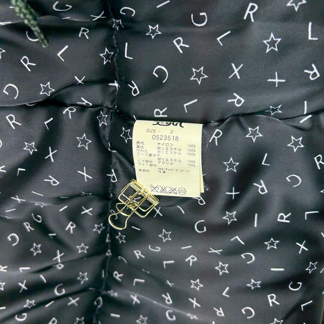 希少コラボ☆X-girl×ALPHA N-3B フライトジャケット Y2K 2