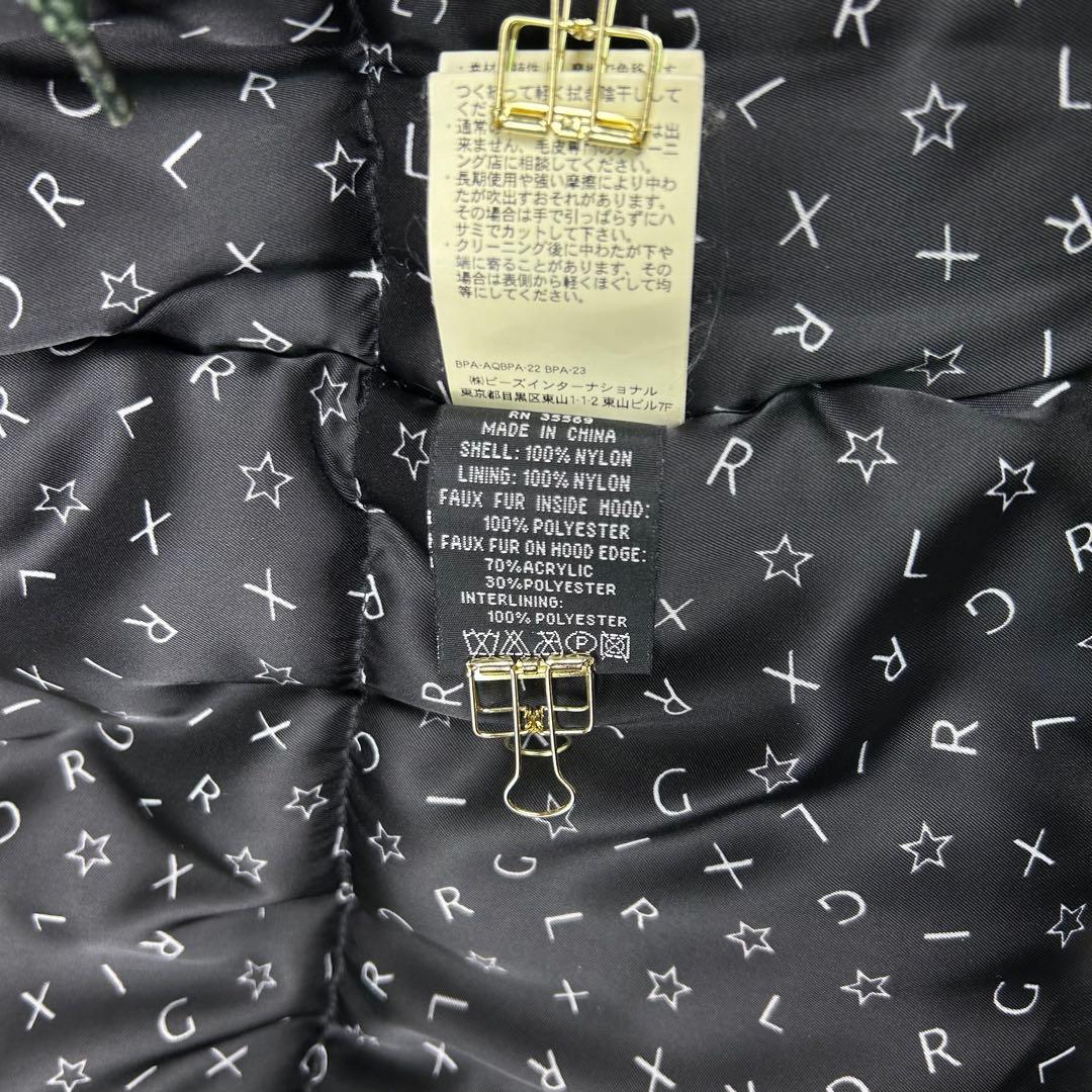 希少コラボ☆X-girl×ALPHA N-3B フライトジャケット Y2K 2