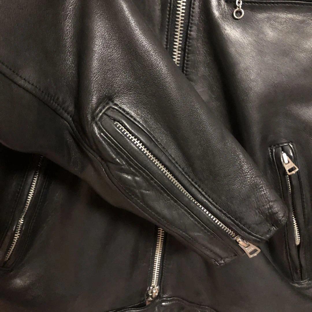 SALUTE HELM ラムレザージャケット　サイズ46