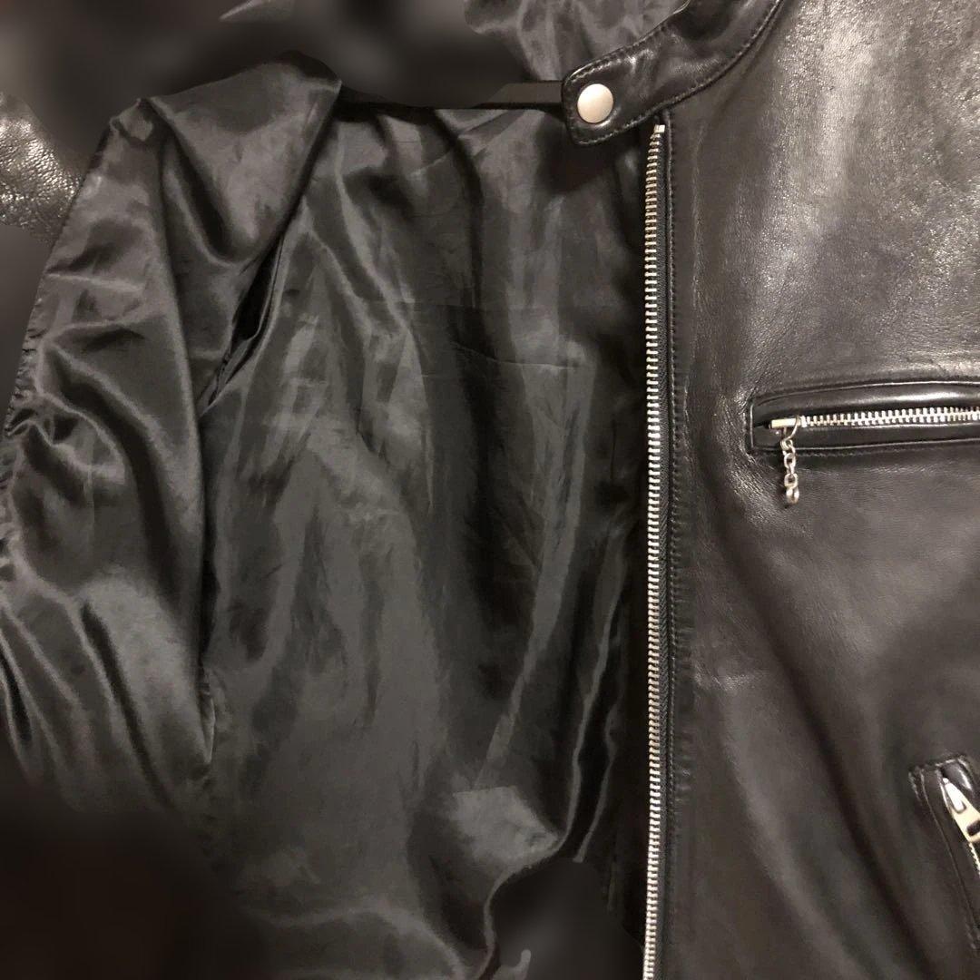 SALUTE HELM ラムレザージャケット　サイズ46