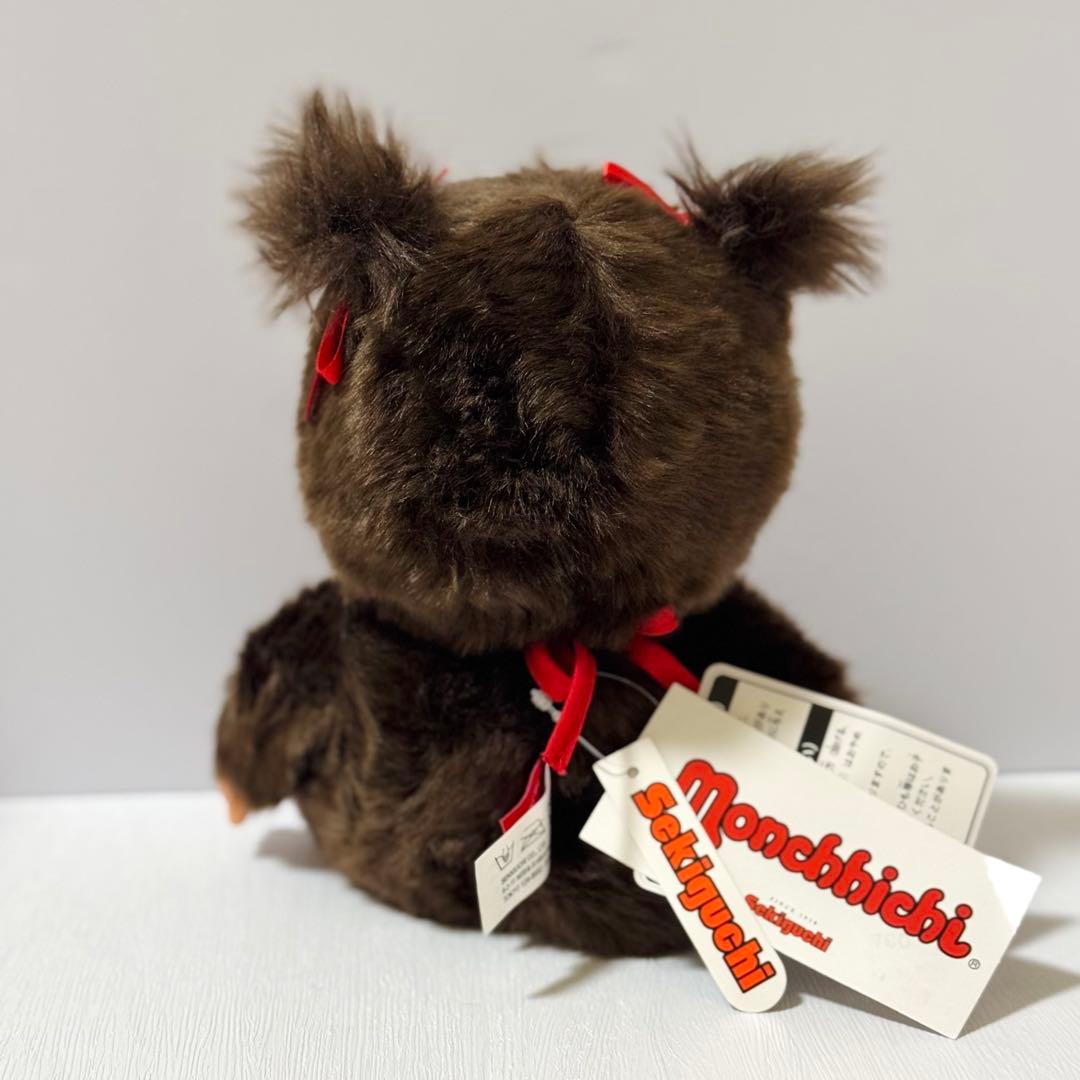 キムガン　モンチッチ M お座り 女の子 ツインテール お洋服付き