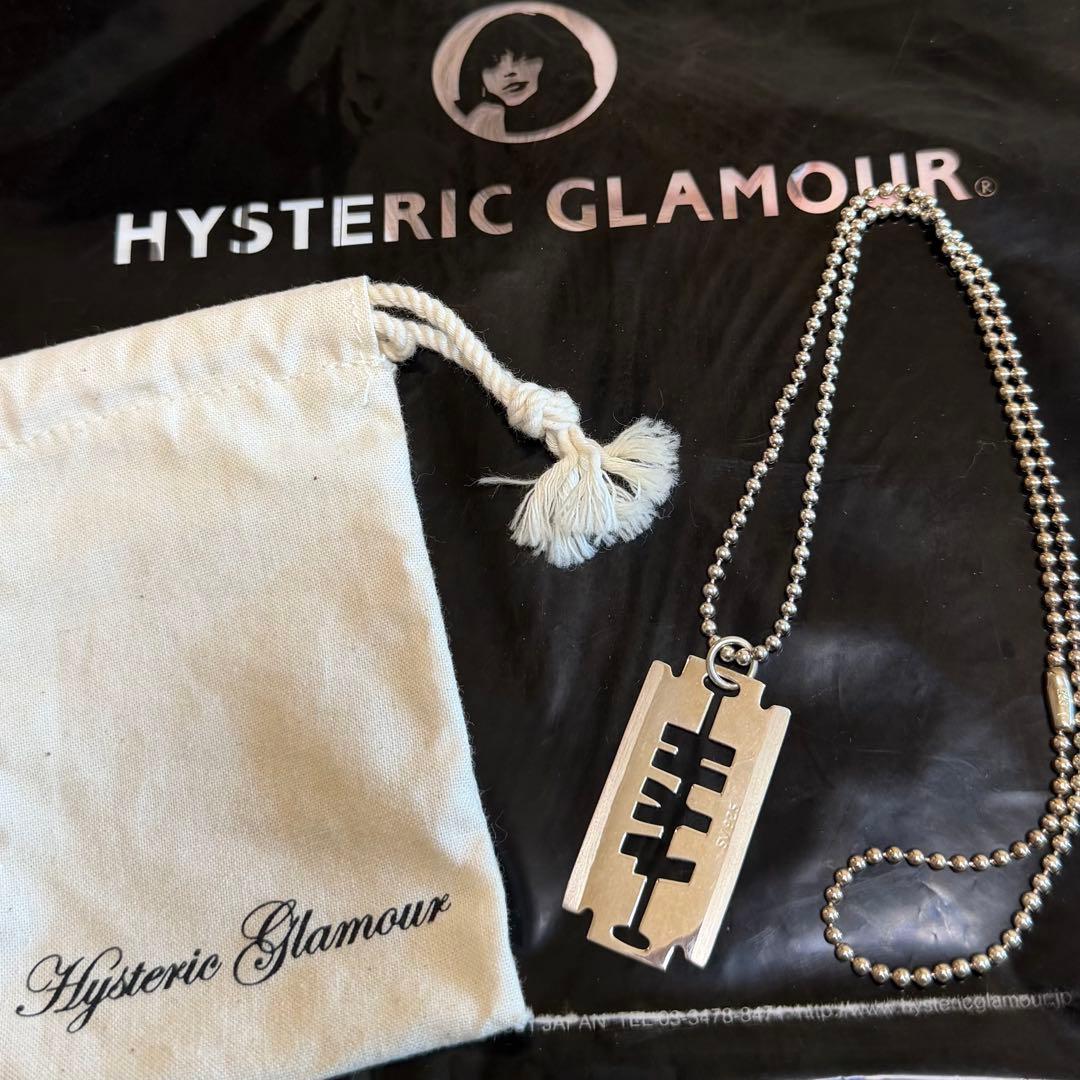 【 Hysteric Glamour 】ネックレス剃刀