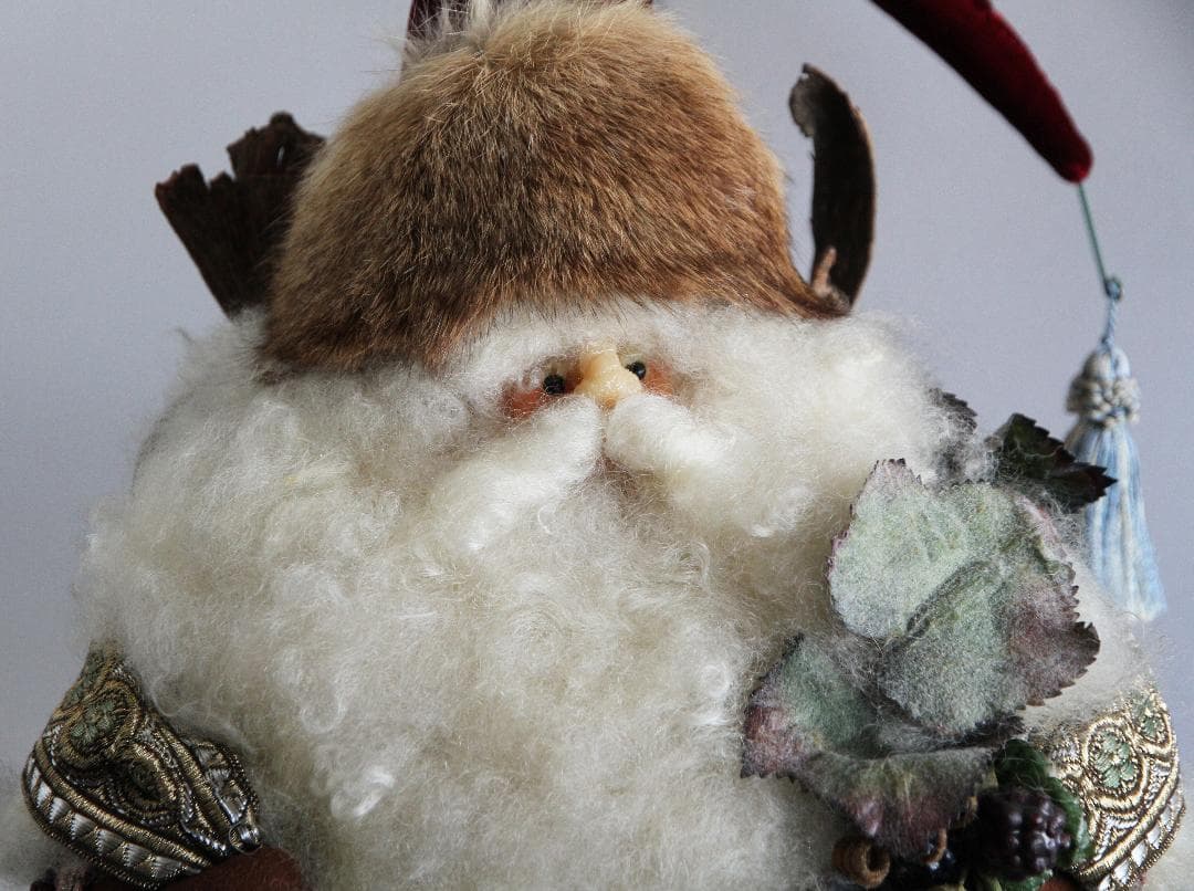 ヴィンテージ Apple Whimseys 製 サンタクロース1978 手作り