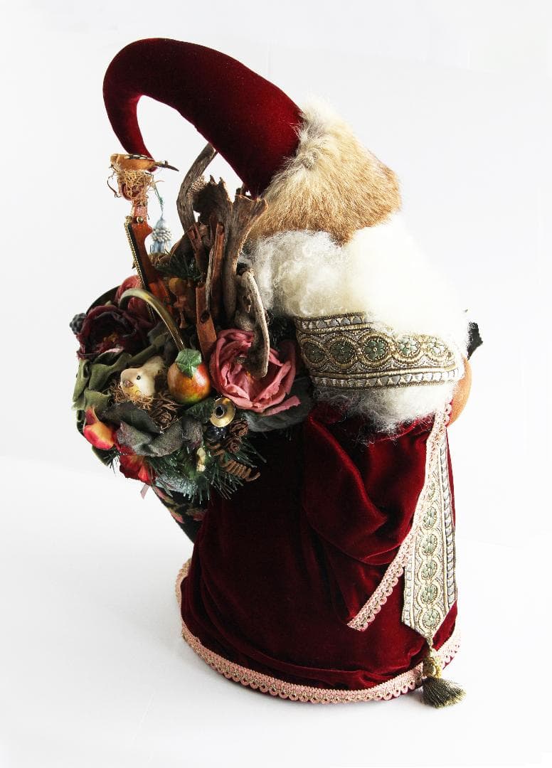 ヴィンテージ Apple Whimseys 製 サンタクロース1978 手作り