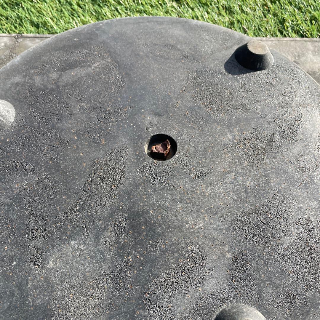 【訳あり特価B】盆栽回転台2台 「八木光の遍照台」角(特大)50×36【送料込】