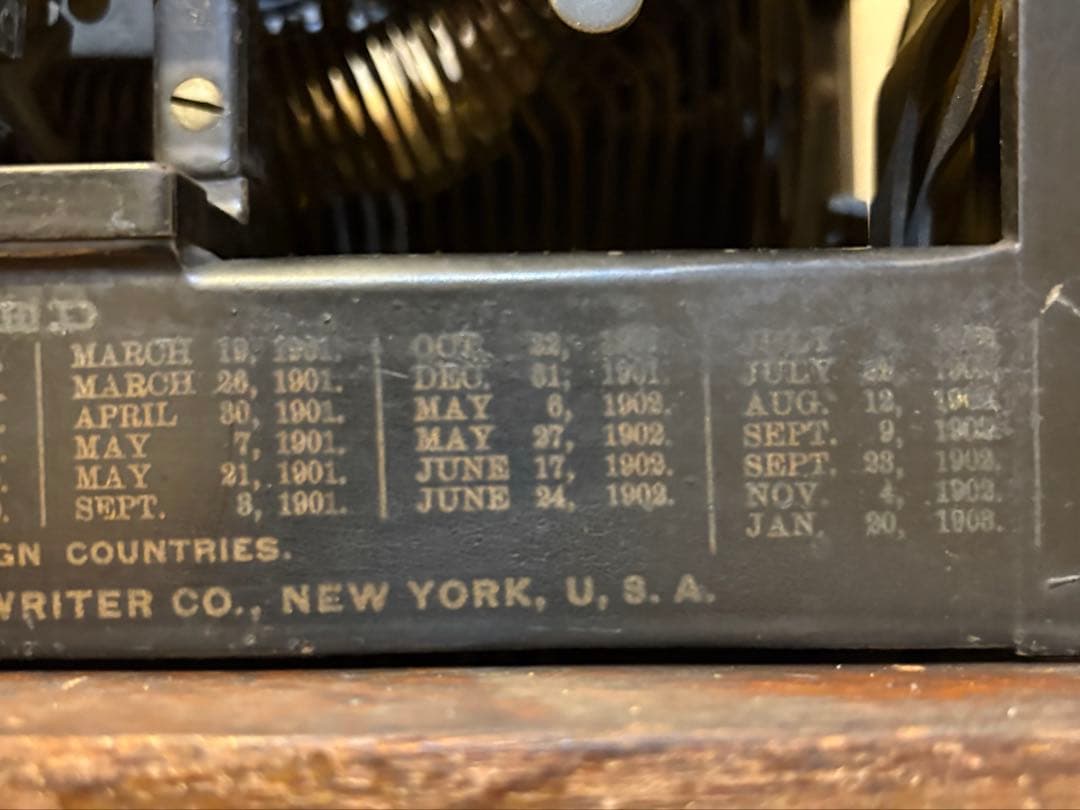 置物 Underwood Standard Typewriter No.5