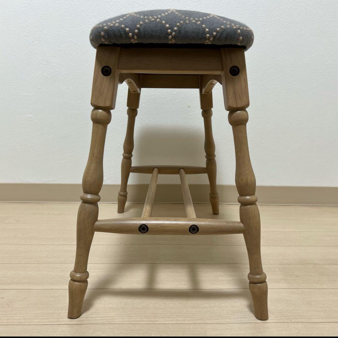 ミナペルホネン スツール タンバリン スリム 【グレー/ブルー】 椅子 ベンチ