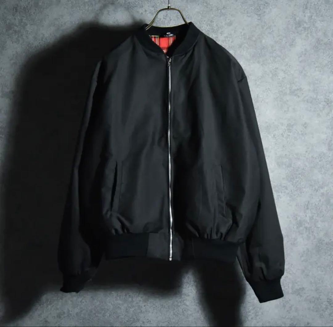 ボンバージャケット　デッドストック　イギリス製　ma-1 アルファ　バブアー