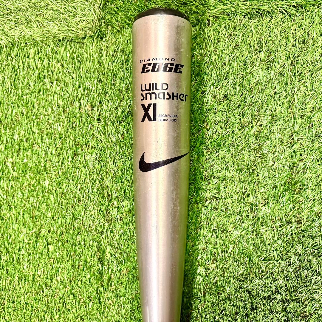 【美品】軟式野球バット NIKE WILD SMAHER 84cm 720g