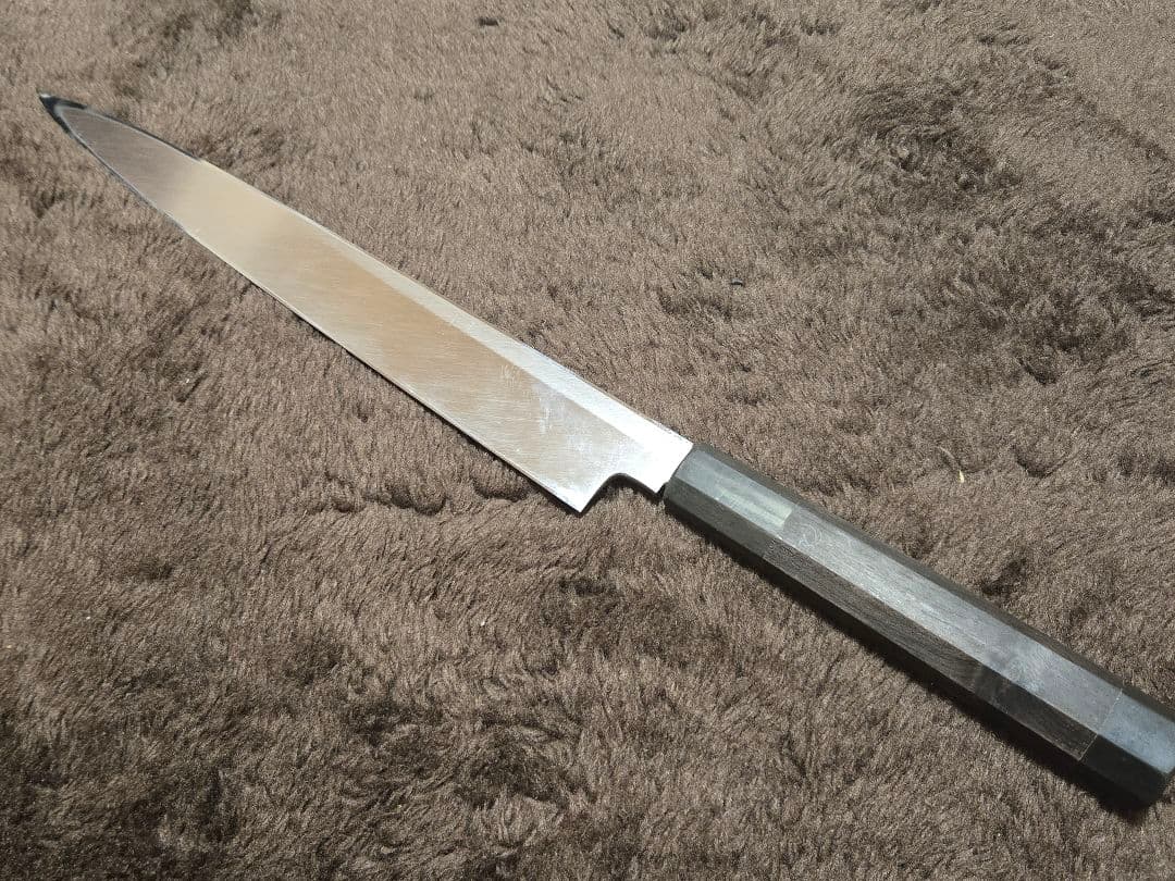 正本総本店 V10 霞 柳刃 包丁 9寸 中古