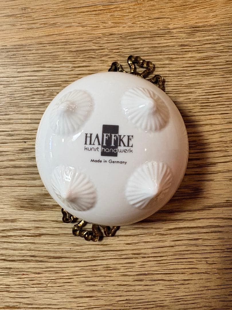 Haffke 花柄陶器ボウル