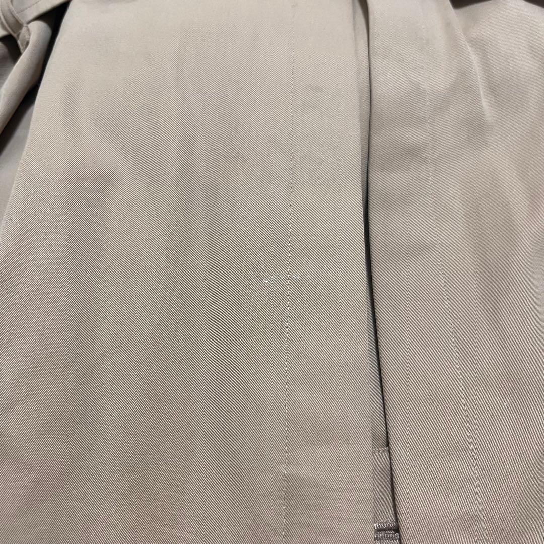 【美品】バーバリー　トレンチコート　ロング　ノバチェック　ベルト　ハニーベージュ