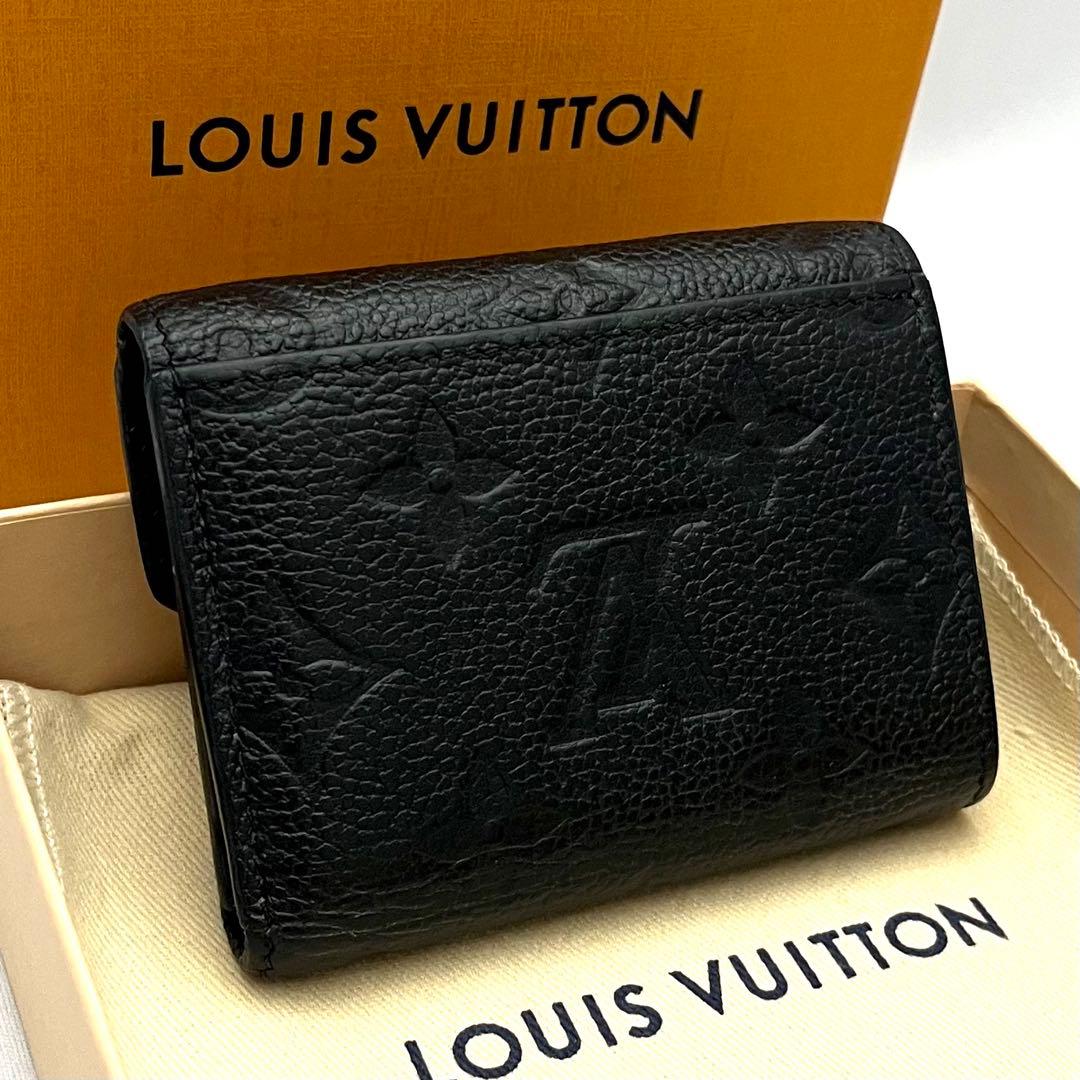 現行✨ルイヴィトン アンプラント ポルトフォイユ ゾエ 三つ折り財布 ミニ