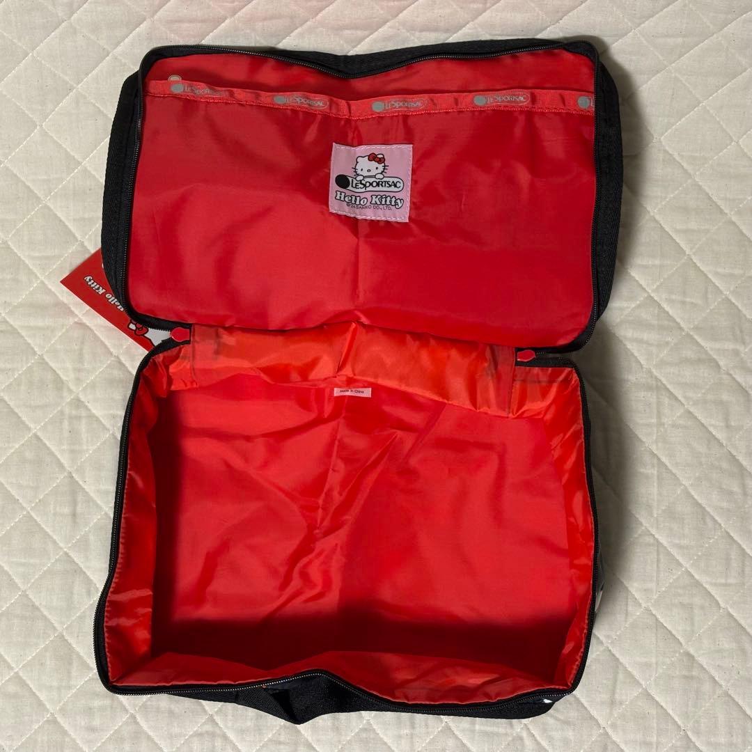 レスポートサック　ハローキティー　トラベルパッキングポーチ　L・M・S