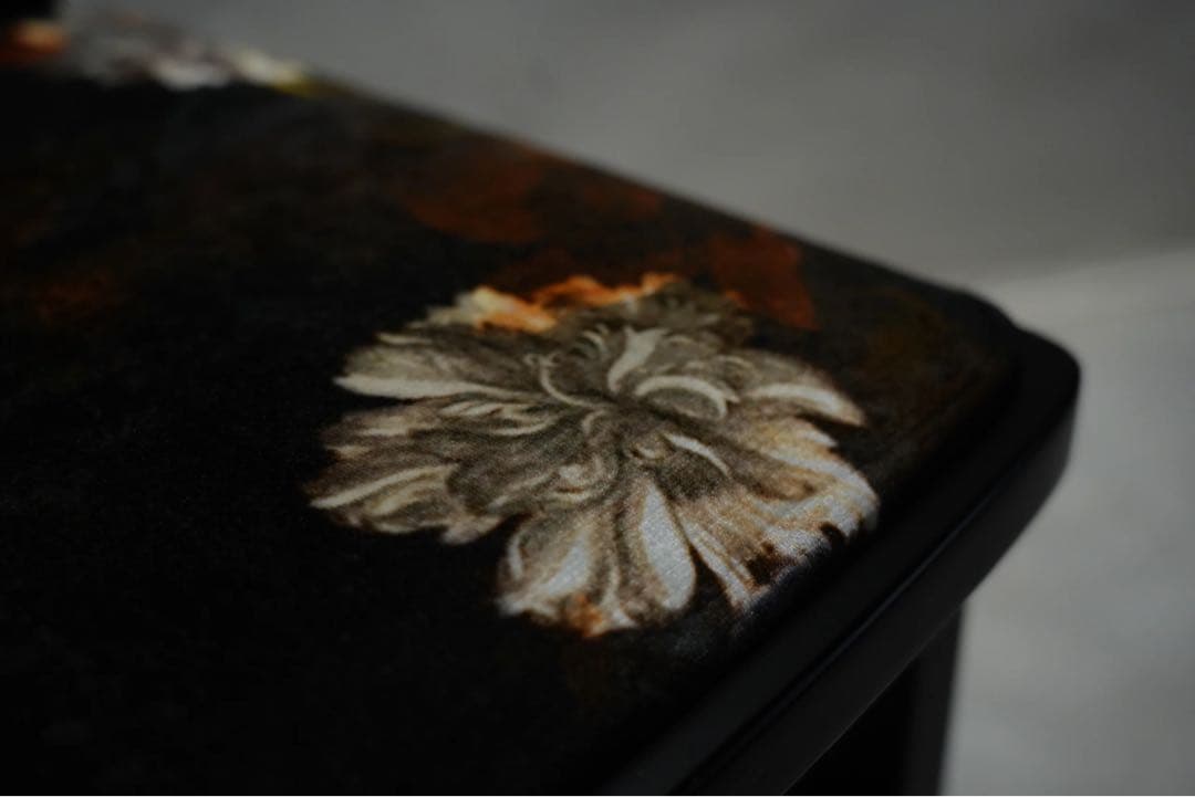 ピアノ椅子　チェア　河合　KAWAI 昇降式　再塗装　フルレストア