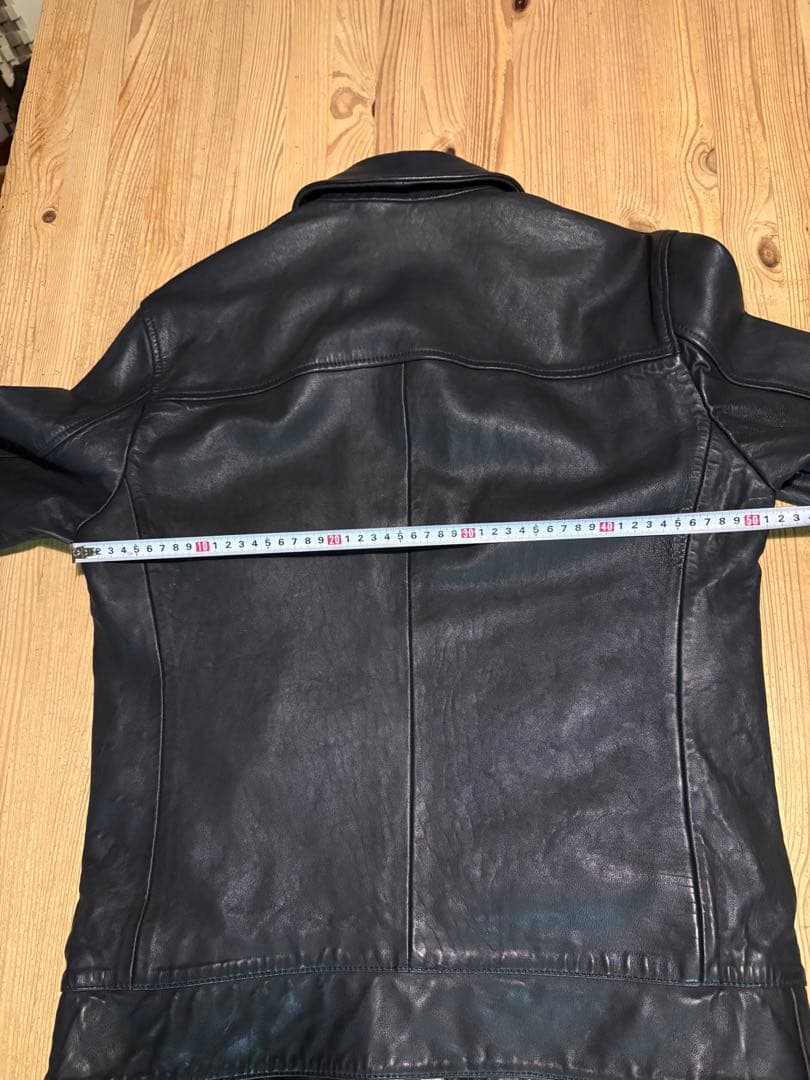 シープスキン　襟付き　シングルライダース　イングランド　ロンジャン　uk シド