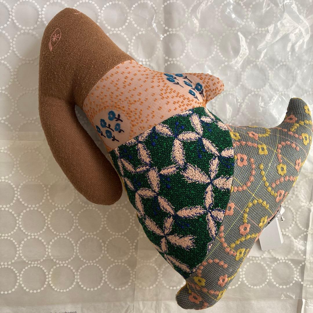 ミナペルホネン うさぎクッション　ballade mix 新品・未使用