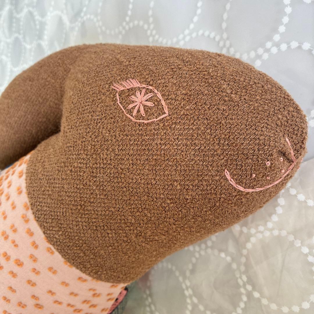 ミナペルホネン うさぎクッション　ballade mix 新品・未使用