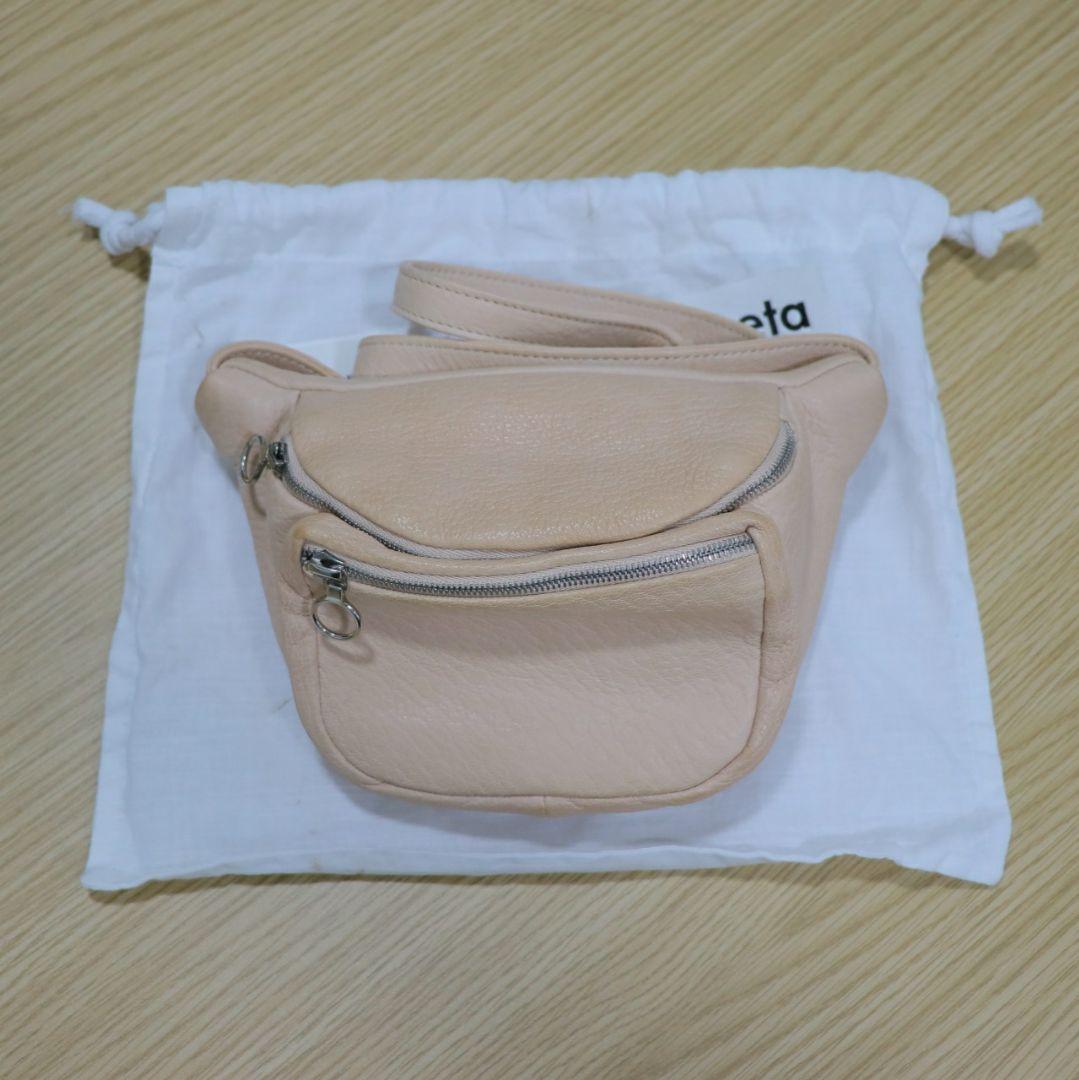 Aeta ディアレザー ウエストポーチS