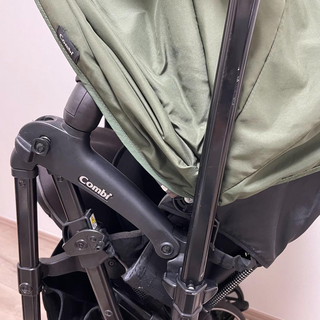 【美品】Combi スゴカル α 4キャス コンパクト　エッグショック　hk⭐︎