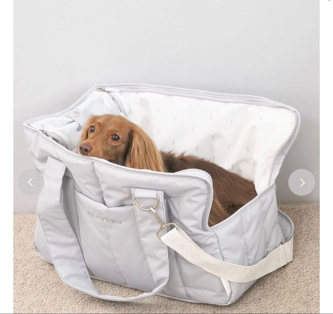 し*く様 新品同様【ジェラートピケ/gelatopique】キルティングキャリー