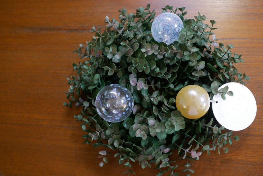 【タグ付き新品】　オカベマキコ　しゃぼんリース