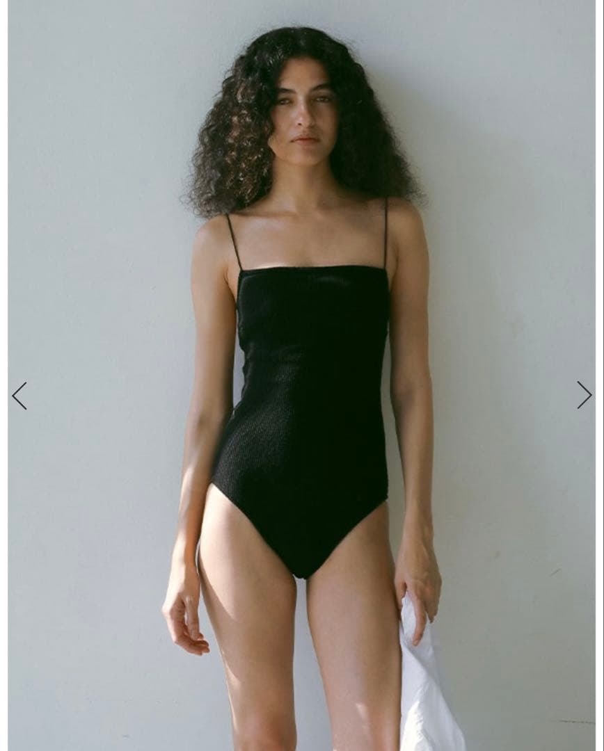 etretokyo ナローストラップオープンバックスイムウェア