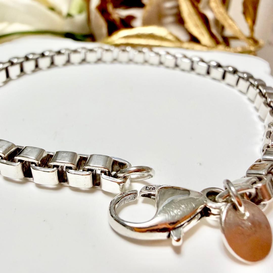 Tiffany&Co. ティファニー ベネチアン シルバー ブレスレット 925