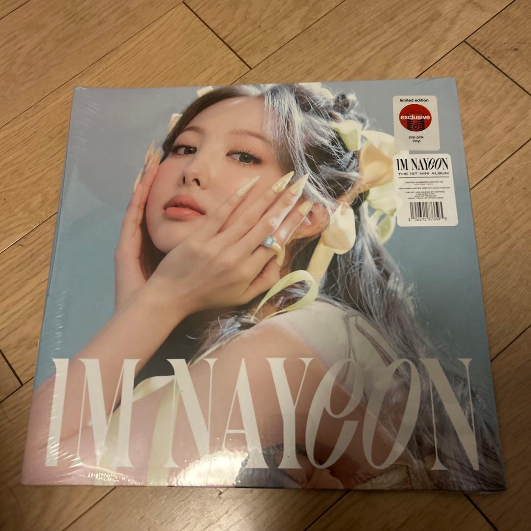 TWICE ナヨン　target I’m nayeon アメリカ　レコード
