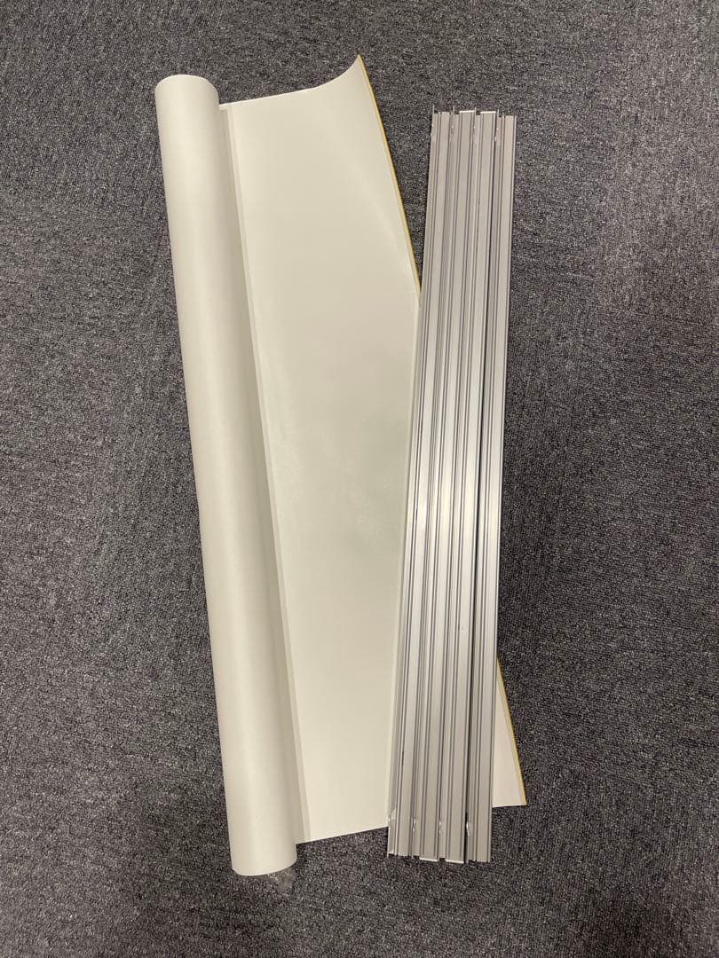 無印良品 ステンレスユニットシェルフ フロントスクリーン2つとレール ２連タイプ