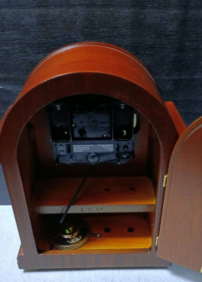 【希少・レア】Hermle チャイム機能付き置時計 22877-07Q