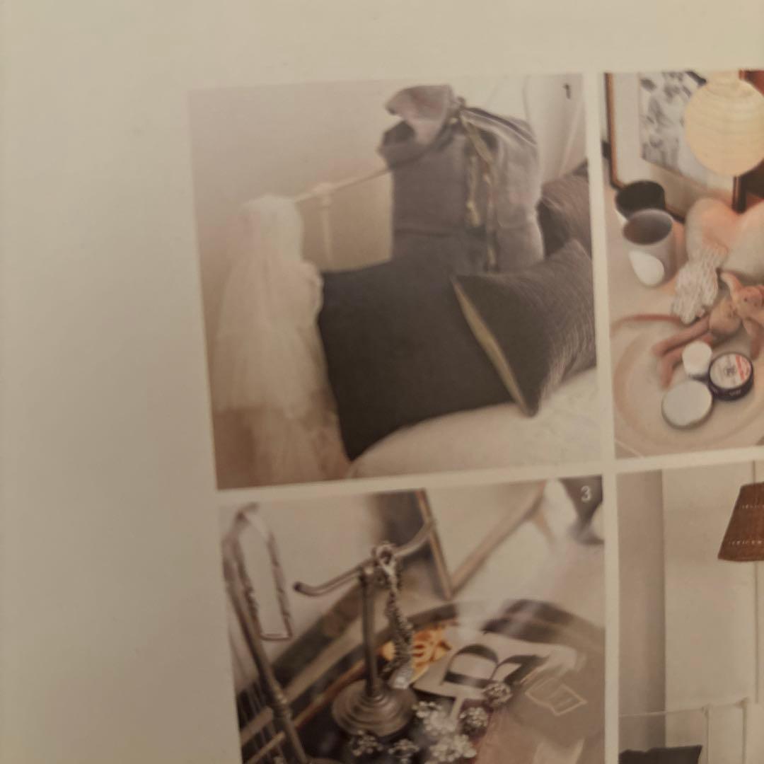 フランスアンティークリネンクッションカバー　枕カバー　リネン