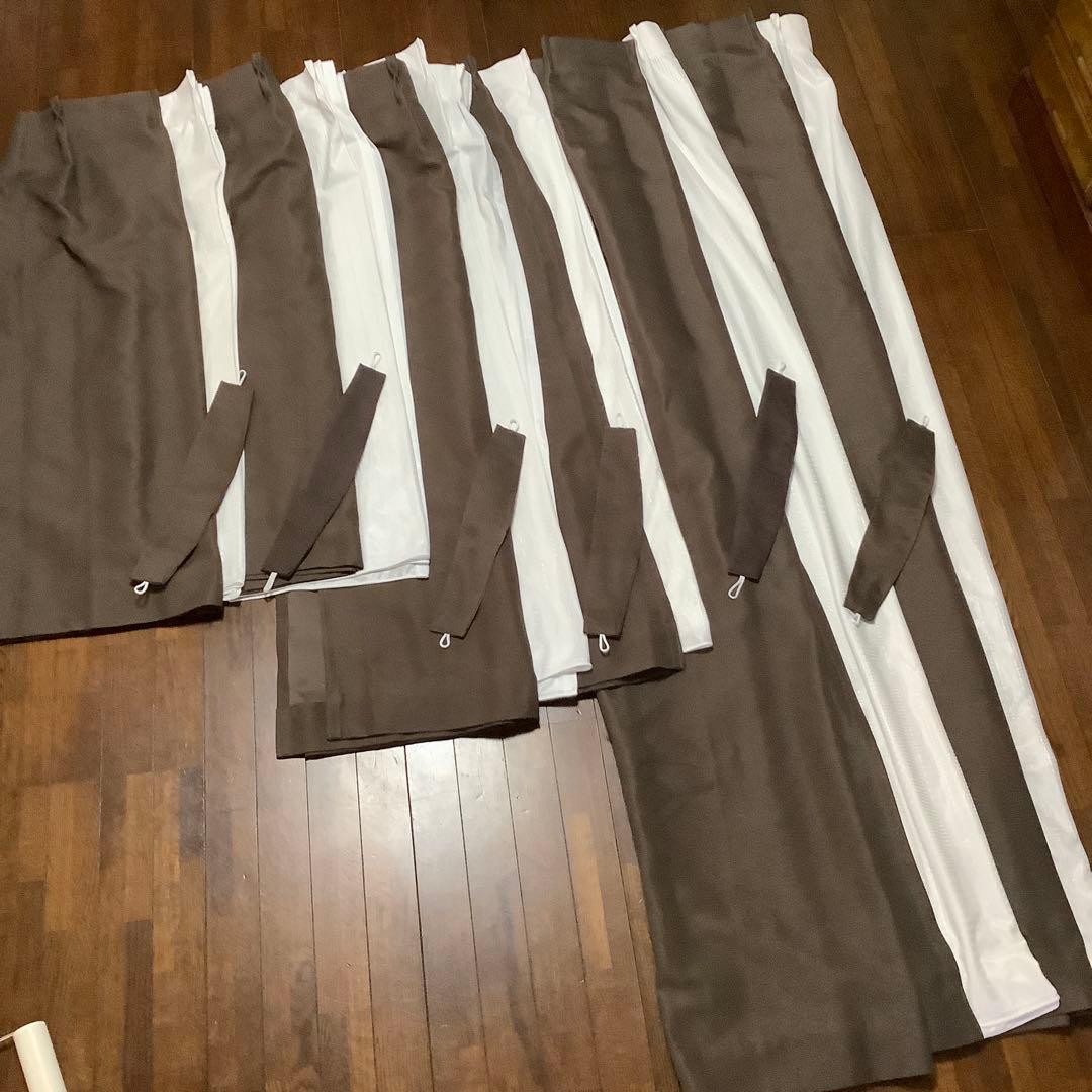 一年使用の【東レ】遮光カーテンまとめ売り６点セット✖︎３