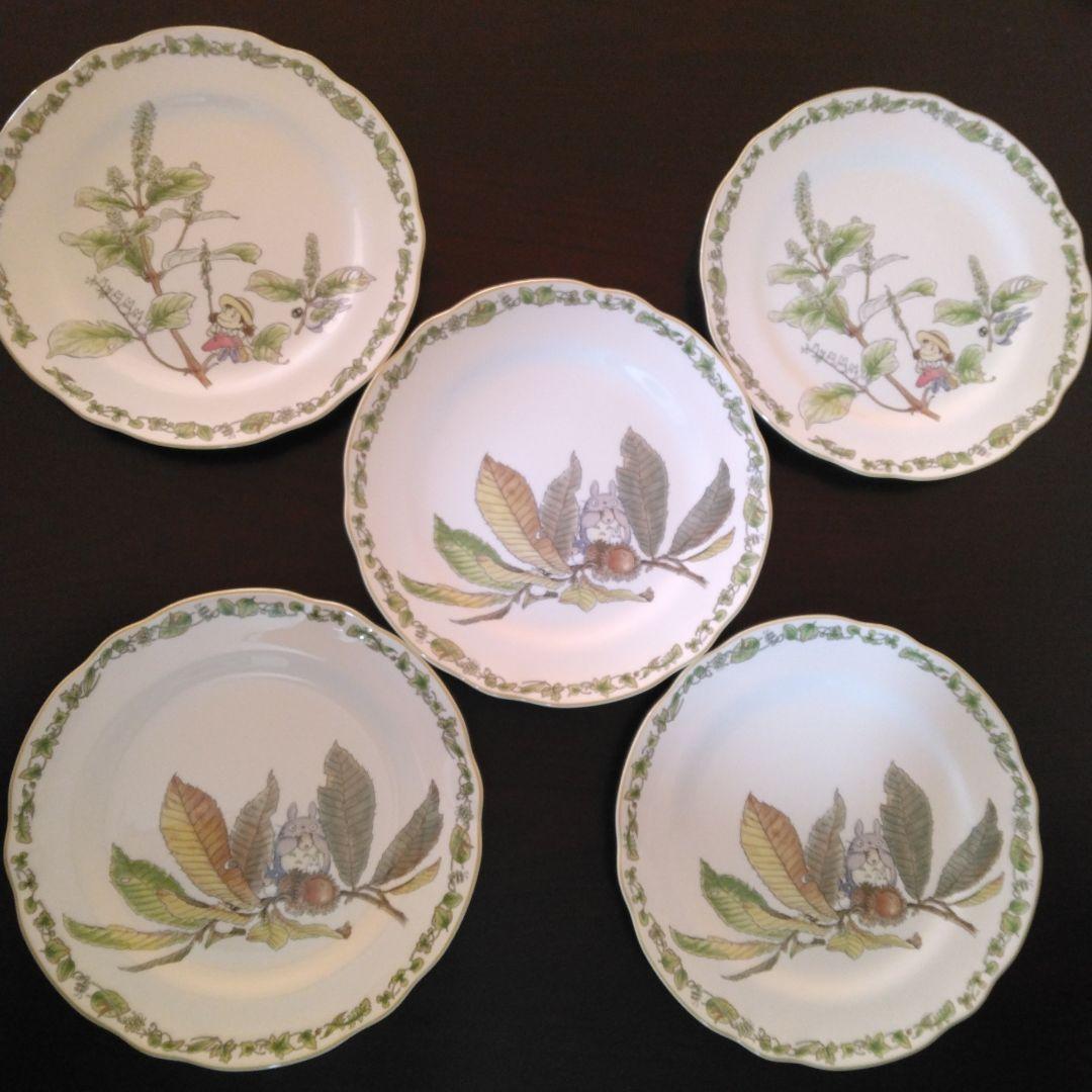 【ジブリ×ノリタケ】大プレートセット　5点