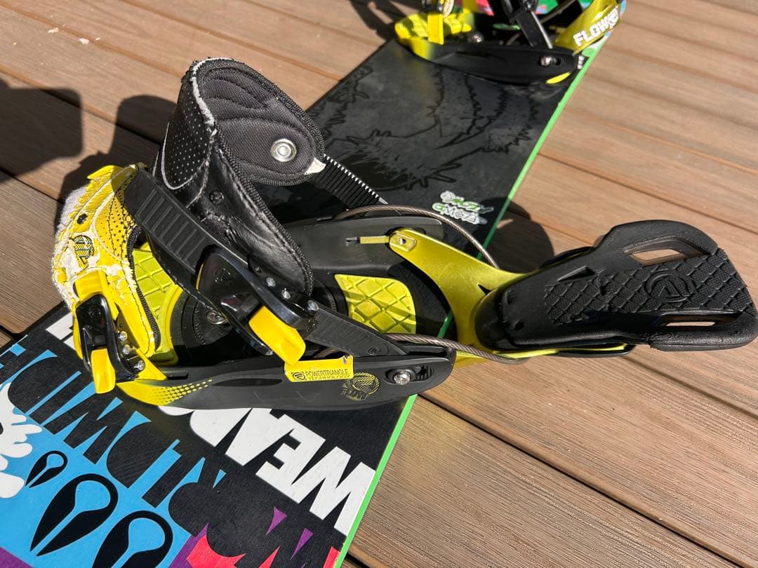 【値下】K2 スノーボード バインディング付きセット