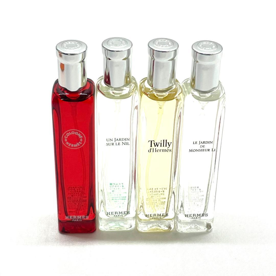 Y512-728　HERMÈS エルメス ミニ香水4本セット