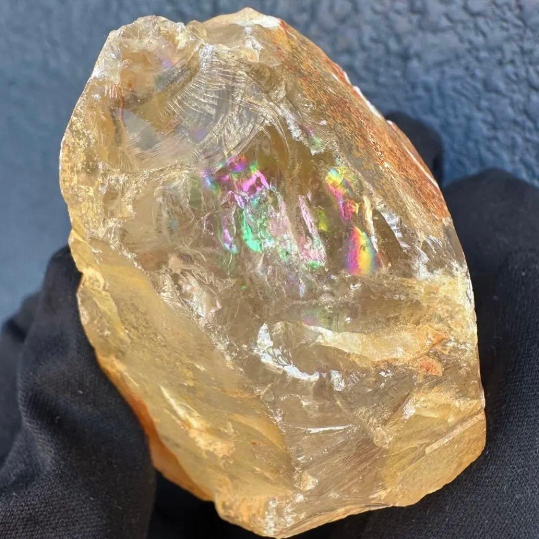 高品質❗️レインボー☆超綺麗♡超強いパワー ヒマラヤ クラスター天然石A1512