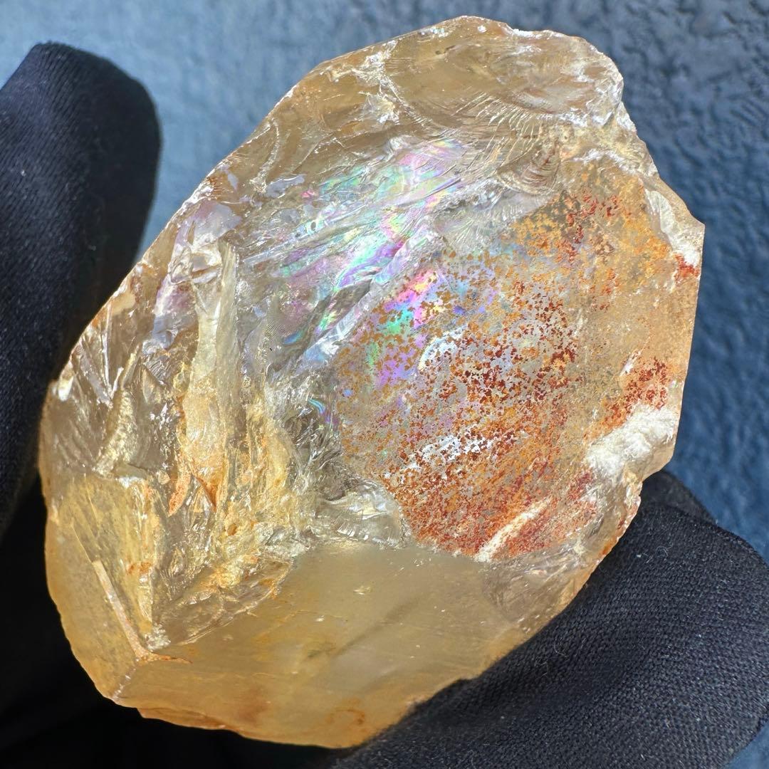 高品質❗️レインボー☆超綺麗♡超強いパワー ヒマラヤ クラスター天然石A1512