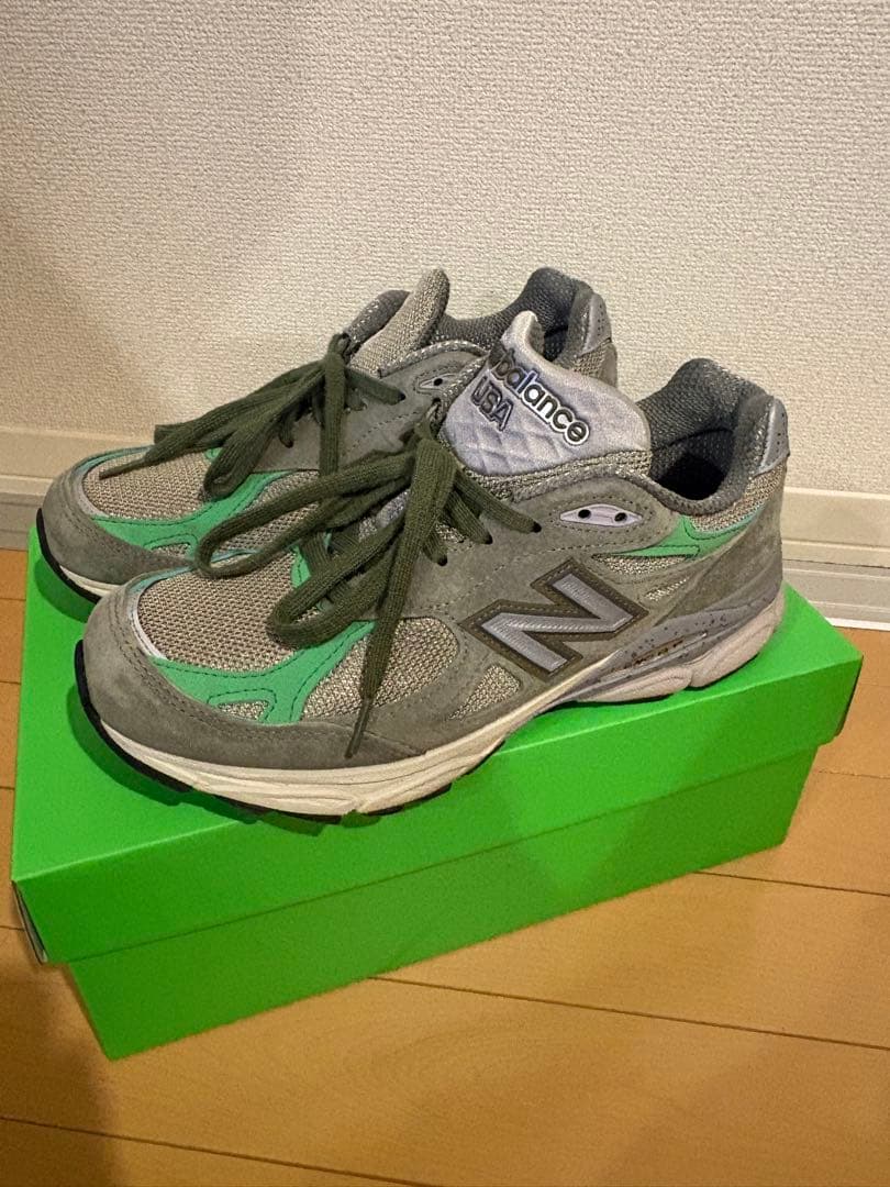 ゲ*ル様 Patta × New Balance 990v3 Olive