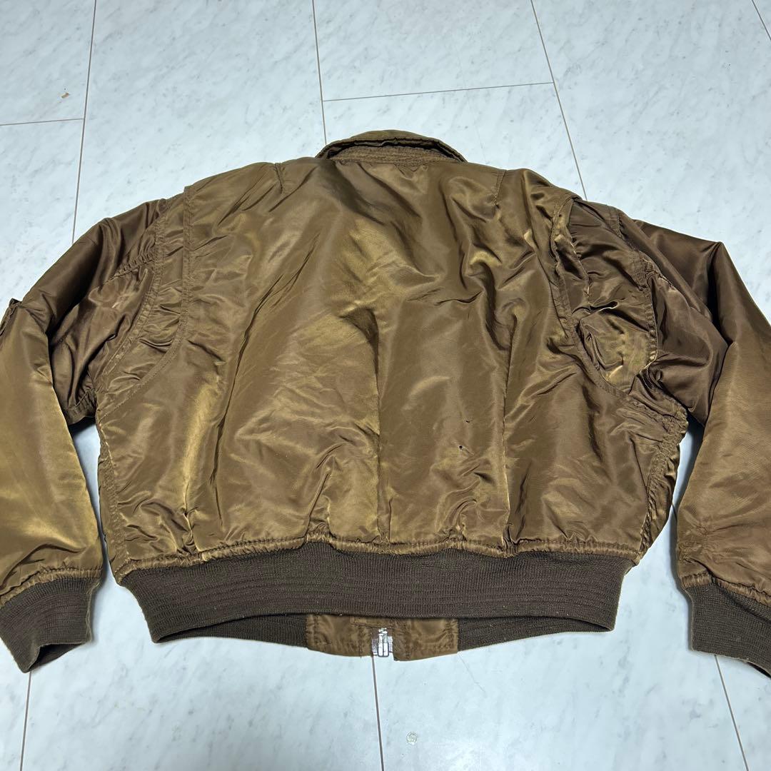 90s Schott Bros. Inc. フライトジャケッCWU-Rブラウン
