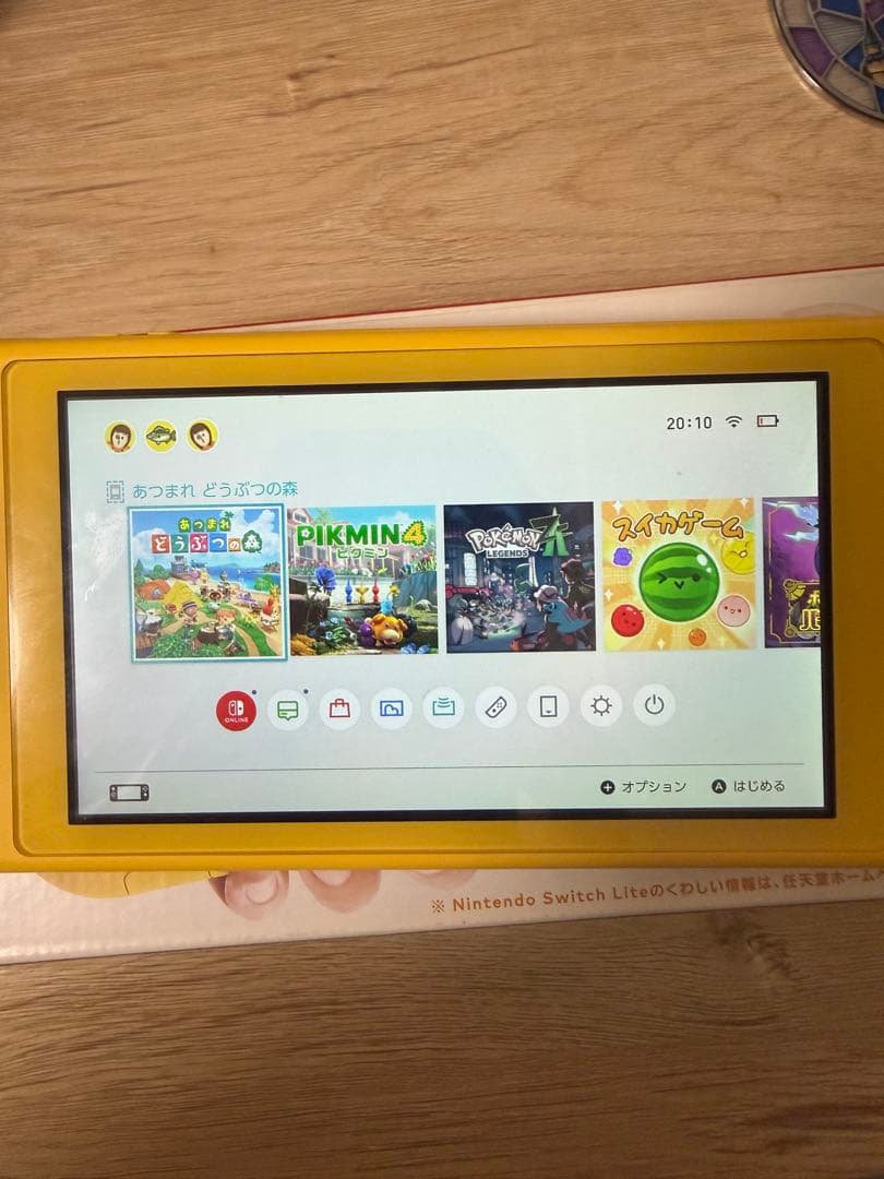 Nintendo Switch Lite イエロー 本体 箱付き