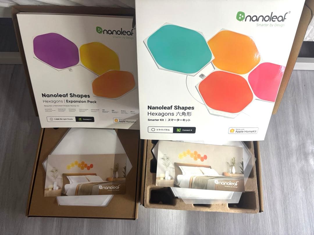 ナノリーフ nanoleaf ヘキサゴン 8枚